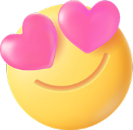 Heart Eyes Emoji