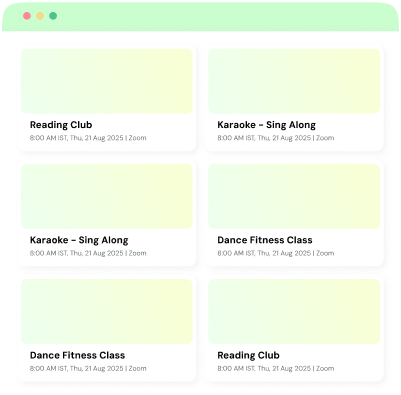 Select Class or club